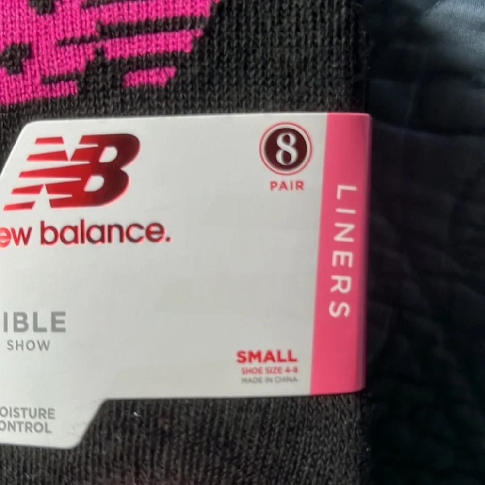 New Balance Kids Invisible No Show Liner Socks‎ (8Pack)